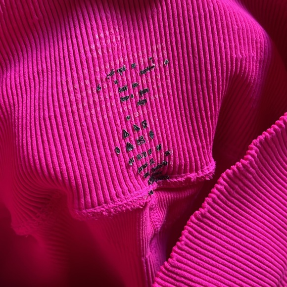 Free People Movement Hot Pink Good Karma Leggings M/L - Picture 4 of 4